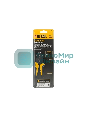 Клещи для обжима неизолированных наконечников Denzel НК и НВ, разъемов РП, 1,5 - 6 мм2