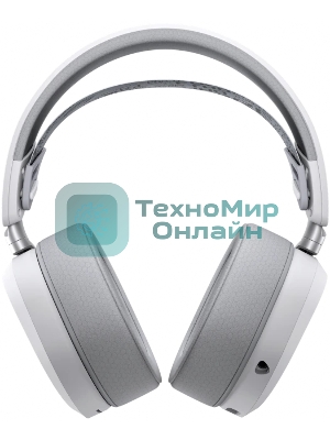 Гарнитура ASUS ROG Pelta белый, беспроводная + проводная, радиоканал, до 90 ч, подсветка, совместимость с PS5