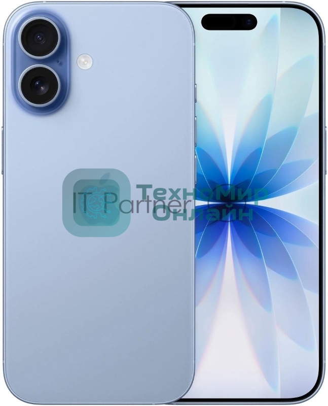 Смартфон Apple iPhone 17 A3520 8/256Gb голубой