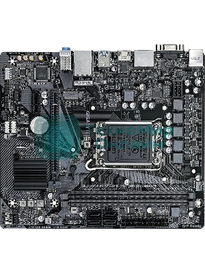 Материнская плата Gigabyte H610M S2H V3 DDR4, LGA 1700, Intel H610, 2xDDR4, 4xSATA, 1xM.2, 1xPCIe 4.0 x16, 1xPCIe x1, 1xHDMI, 1xDP, 1xVGA, 1x 1Gb LAN, 2xUSB-A 3.2 Gen 1, 4xUSB-A 2.0, 3x 3.5 мм, 7.1, mATX