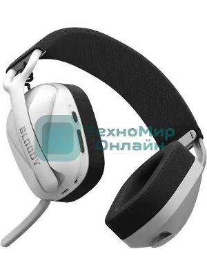 Наушники с микрофоном A4Tech Bloody GR285 белый 1.5м мониторные BT/Radio/3.5mm оголовье