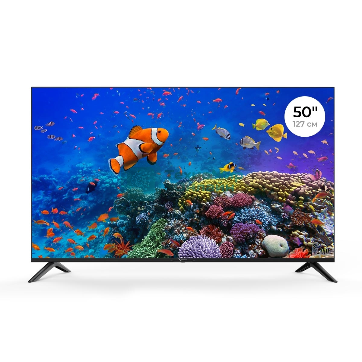 Телевизор Триколор 50” H50U5500SA черный Direct LED UHD 60Hz Smart