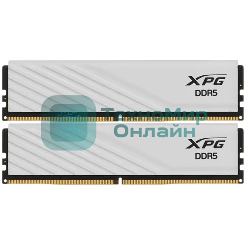 Оперативная память XPG Lancer Blade, DDR5, 32GB (2x16GB), 5600MHz, CL46, DIMM, с радиаторами, белый