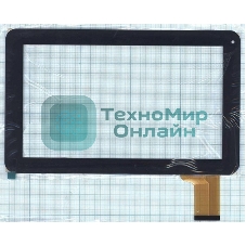 Сенсорное стекло (тачскрин) UK090256-FPC, черное