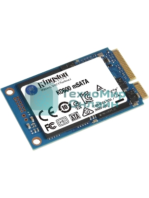 Накопитель SSD Kingston KC600, 256Gb, mSATA, R/W 550/500