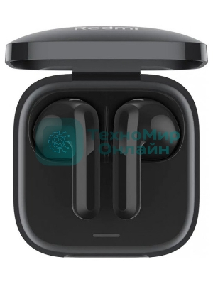 Наушники TWS Redmi Buds 6 Active черный, вкладыши, Bluetooth, до 6 ч