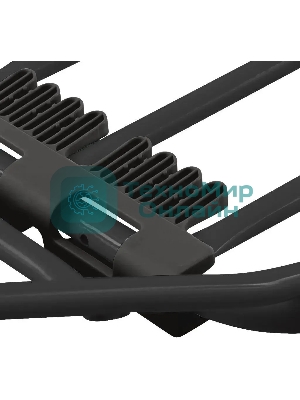 Сушилка для белья НИКА СБТ18/Ч напольная, 18 м, черный, рабочее полотно из труб D-10 мм