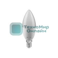 Лампа светодиодная 12вт OLL-C37-12-230-6.5K-E14-FR ОНЛАЙТ