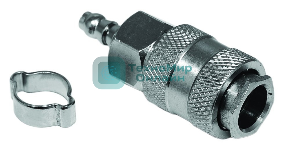 Переходник для пневмоинструмента Elitech 0704.018200 серебристый