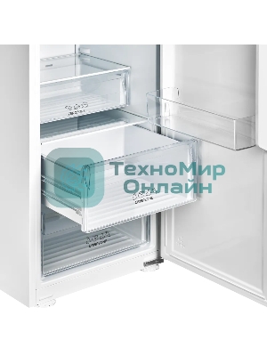 Встраиваемый холодильник Kuppersberg SRB 1781, High-Tech, ВхШхГ 177.2х54х54 см, объем 289 л, без МК, инверторный компрессор, электронное/сенсорное управление, скользящее крепление фасада, Total No Frost, LED освещение, энергоэффективность А+