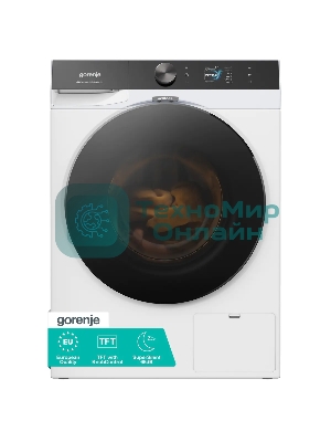 Стиральная машина Gorenje WG8X4AT4, белая, загрузка фронтальная 10.5 кг, 1400 об/мин, класс: A+++