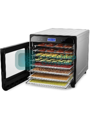 Сушилка для овощей и фруктов Kitfort КТ-1934 8под. 700Вт нержавеющая сталь