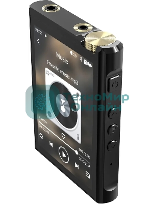 Плеер Hi-Fi Flash Digma Pro XT7 черный/золотистый/3.5