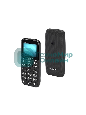 Мобильный телефон Maxvi B110ds черный