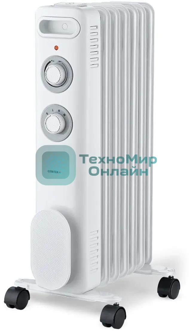 Масляный радиатор CENTEK CT-6230-7 WHITE