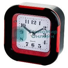 Будильник DELTA DT8-0015 9.2x4.4x9.4 см (красный)
