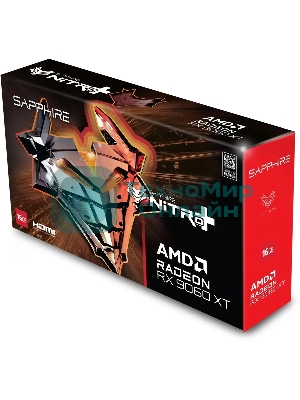 Видеокарта Sapphire PCI-E 5.0 11350-01-20G NITRO+AMD RADEON RX 9060 XT GAMING OC 16Gb DUAL AMD Radeon RX 9060XT 16Gb 128bit GDDR6 2780/20000 HDMIx2 DPx2 HDCP Ret