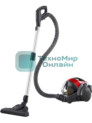 Пылесос LG VK89689HU красный, 380/1800 Вт, уборка сухая, пылесборник контейнер 1.2 л