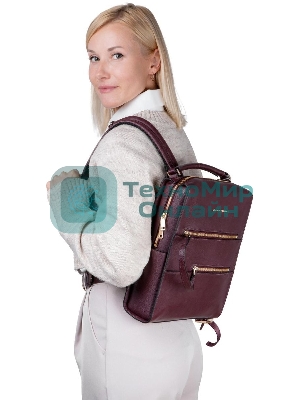 Рюкзак женский Piquadro Patricia CA6771W140/BO бургунди кожа