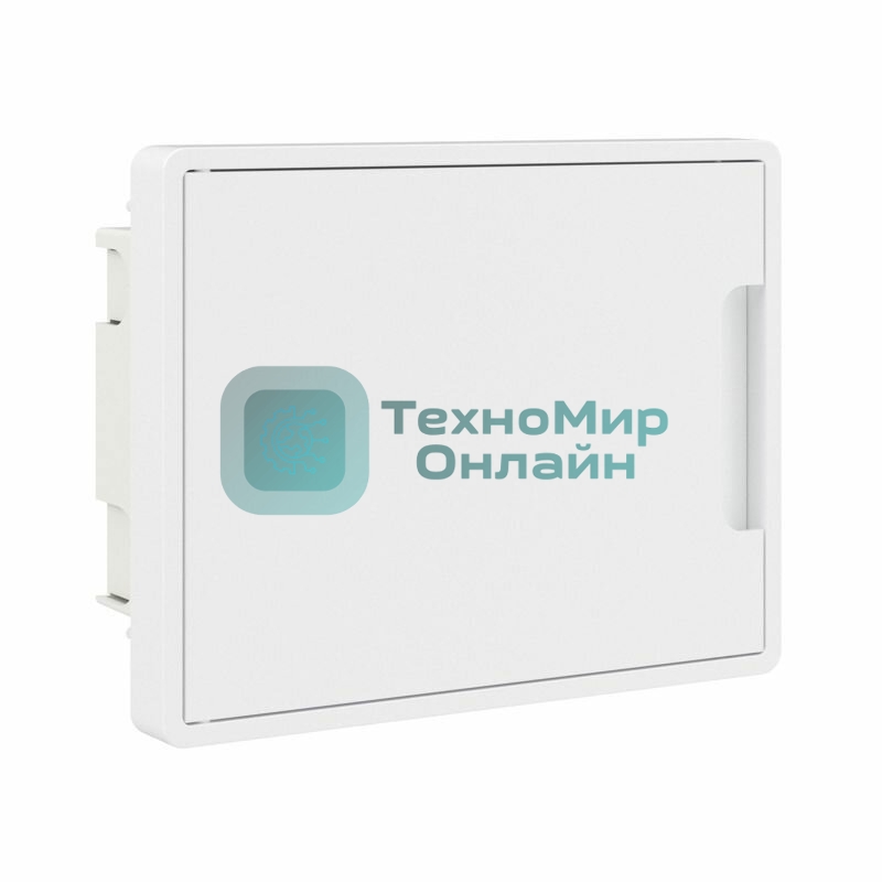 Щиток встраиваемый FRAME DKC F08B1WW 8мод. с бел. дверцей с 2 шинами PEN на 6 и 8 отверст. белый