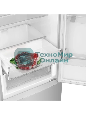 Холодильник Haier CEF536CSG серебристый двухкамерный 240/105 л морозилка снизу, No Frost