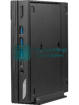 Компьютер MSI Pro DP10 12M Mini Core i7-1360P (2.2GHz), 32Gb(16*2) DDR4 SO-DIMM, 1TB SSD M.2, Intel UHD Graphics, noDVD, WiFi, BT, 120W, VESA, VGA, noOS, 1y war-ty, черный