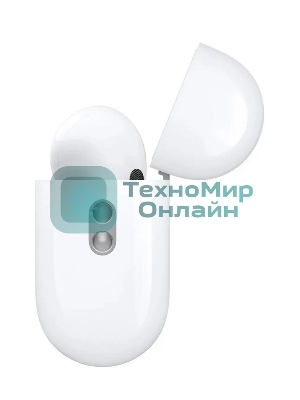 Наушники TWS Apple AirPods Pro 2 белый, внутриканальные, Bluetooth, активное шумоподавление