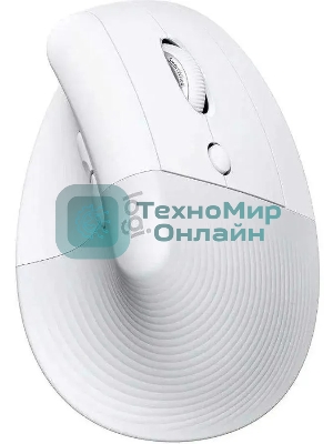 Мышь беспроводная Logitech Lift белый, 4000 dpi, радиоканал, Bluetooth, USB, кнопки - 6