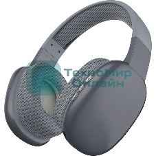 Беспроводные/проводные наушники QUMO Sense BT 0080 серый, накладные, Bluetooth + проводной, до 10 ч