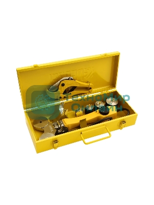 Аппарат для сварки пластиковых труб Denzel DWP-750 750Вт 260-300 град компл. насадок 20-40мм