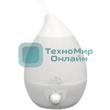 Увлажнитель воздуха ECOSTAR Happy ESH-HP250/2,6M-BL черный, 25 м², 2.6 л