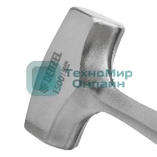 Кувалда Denzel 1,5 кг, цельнометаллическая, двухкомпонентная рукоятка