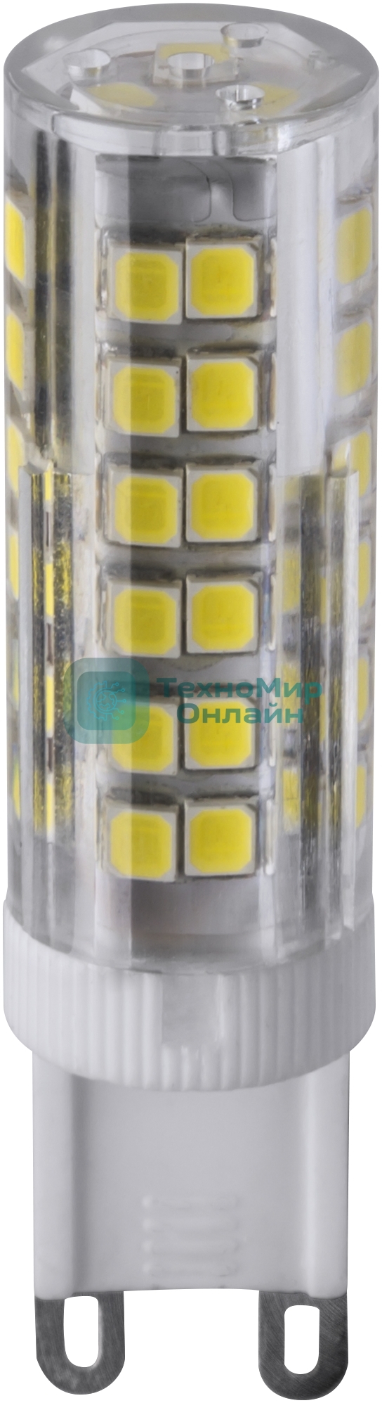 Лампа светодиодная Navigator NLL-P-G9-6-230-3K 6Вт капсульная 3000К теплый белый G9 480лм 230В