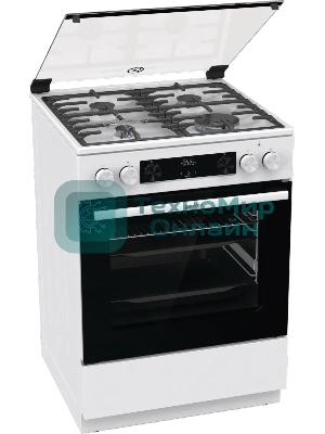 Плита Комбинированная Gorenje GKS6C70WA белый
