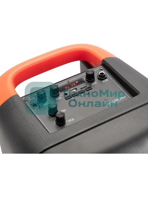 Минисистема Hyundai H-MC1236 черный 40Вт FM USB BT micro SD