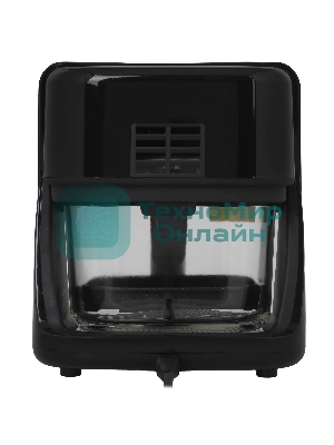 Аэрогриль BQ GR2004 черный, 1400 Вт, 3 л, сенсор, 8 программ