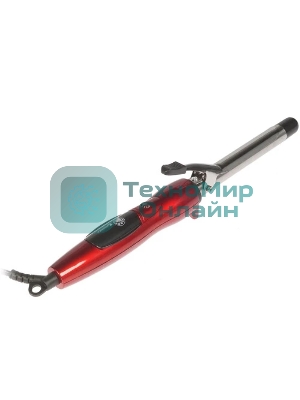 Щипцы для завивки волос Василиса ПЛ1-15 красный/черный, 19 мм, 180 °C, 1 режим