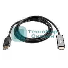 Кабель-переходник DisplayPort M-> HDMI M 1.8m Telecom [TA494)