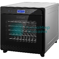 Сушилка для овощей и фруктов Kitfort КТ-1934 8под. 700Вт нержавеющая сталь