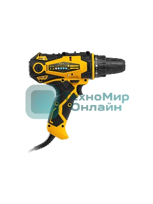 Дрель-шуруповерт Denzel SD-300-10, 300Вт, 40 Нм, щеточный