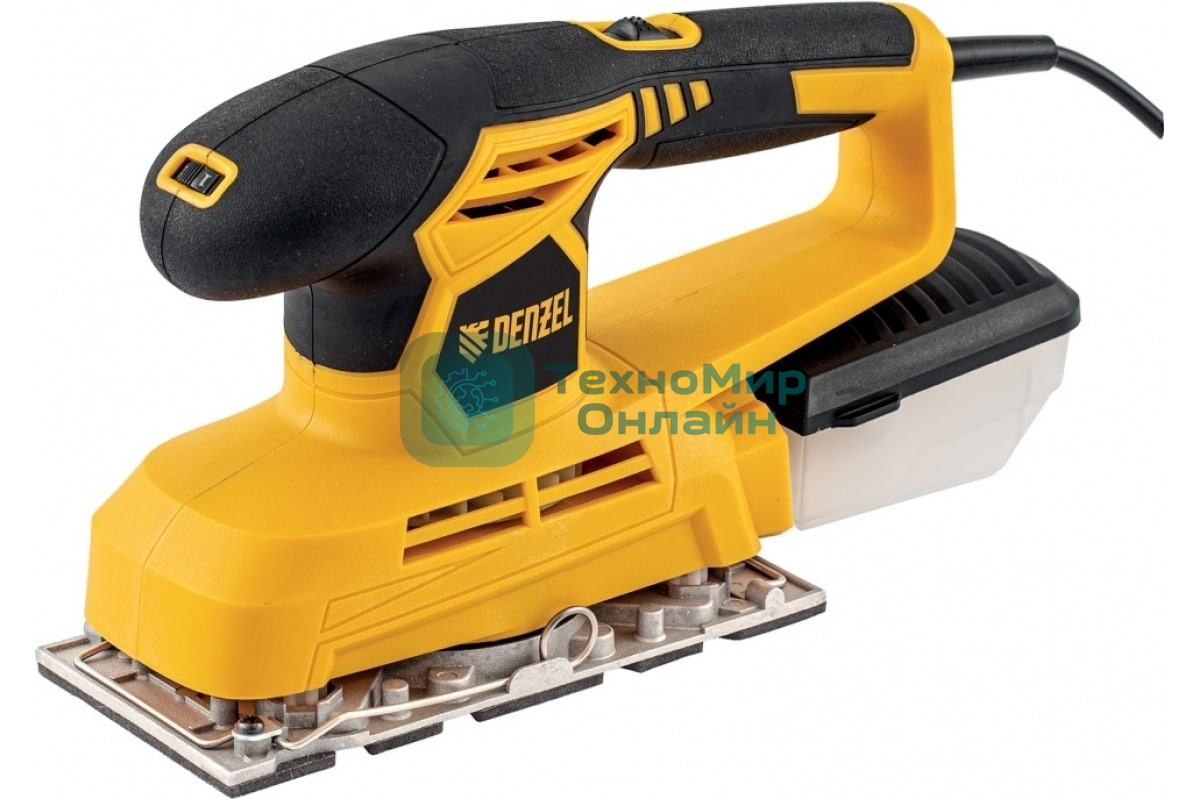 Вибрационная шлифовальная машина Denzel VS-90-187, 240 Вт, 6000-11000 об/мин