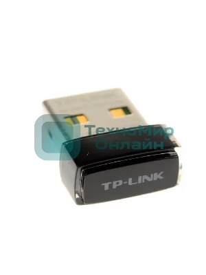 Сетевой адаптер TP-Link SOHO TL-WN725N Беспроводной USB Нано адаптер 150 Мбит/с стандарта N c кнопкой QSS(Realtec)