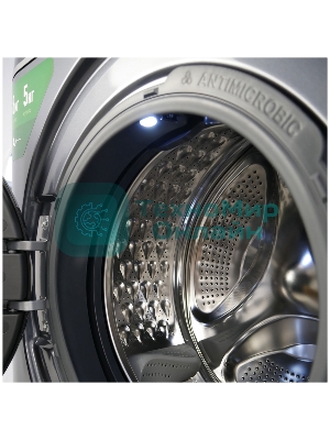 Стиральная машина Centek CT-1956 серый, загрузка фронтальная 8/5 кг (стирка/сушка), 1400 об/мин., класс А+++