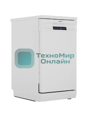 Посудомоечная машина Бирюса DWF-410/5 W, белый, 44.8 см, 10 компл., 49 дБ, класс A++