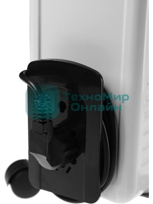 Масляный обогреватель Centek CT-6201 (9 секций) белый, 2000 Вт, 20 м2, термостат