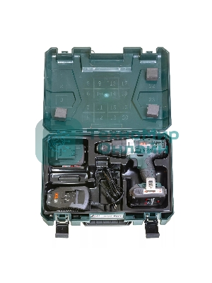 Дрель-шуруповерт Klpro KLDM18-20, 18 В, 2 Ач, 40 Нм, щеточный, ударный