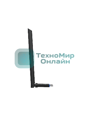 Двухдиапазонный Wi-Fi адаптер Tenda U11 Pro 2,4/5 ГГц, до 900 Мбит/с, передатчик 20 dBm, подключение USB 2.0, 1х6dBi