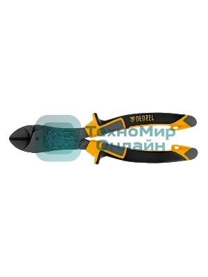 Бокорезы Denzel 180 мм, усиленные, трехкомпонентные рукоятки