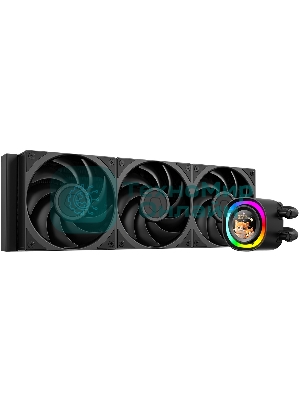 Система жидкостного охлаждения ID-Cooling FX360 LCD PE (Soc 1851/1700/1200/115X/AM5/AM4, 3x120мм fan, 2450rpm, 34.3 дБ, 350W, PWM 4-pin, Al+Cu) (FX360 LCD PE)