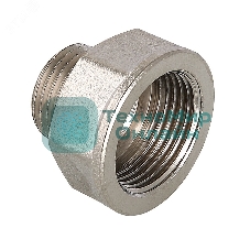 Переходник VALTEC VTr.592.N.0504 ВН 3/4'х1/2' никелированный